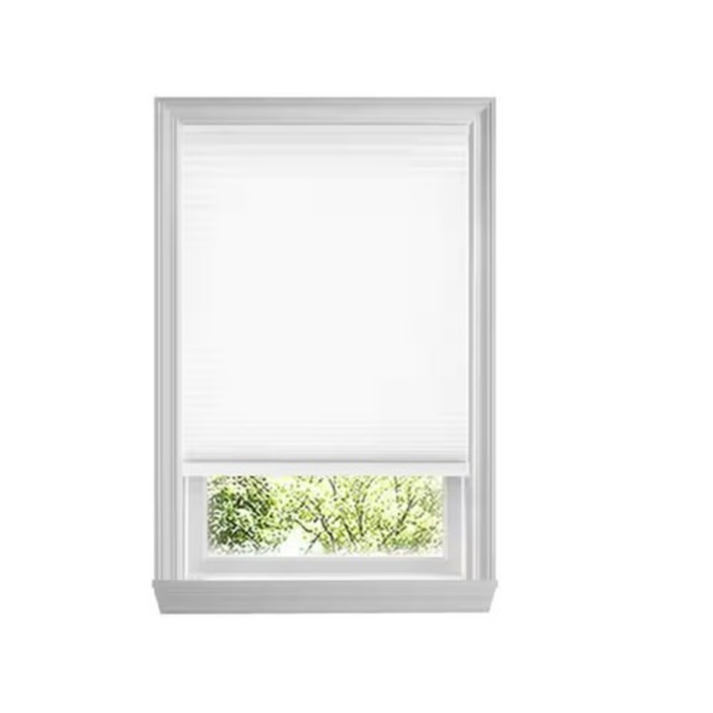 Home Decorators Collection Snow Drift Cordless Cellular Shade 35x48 Light Filter
